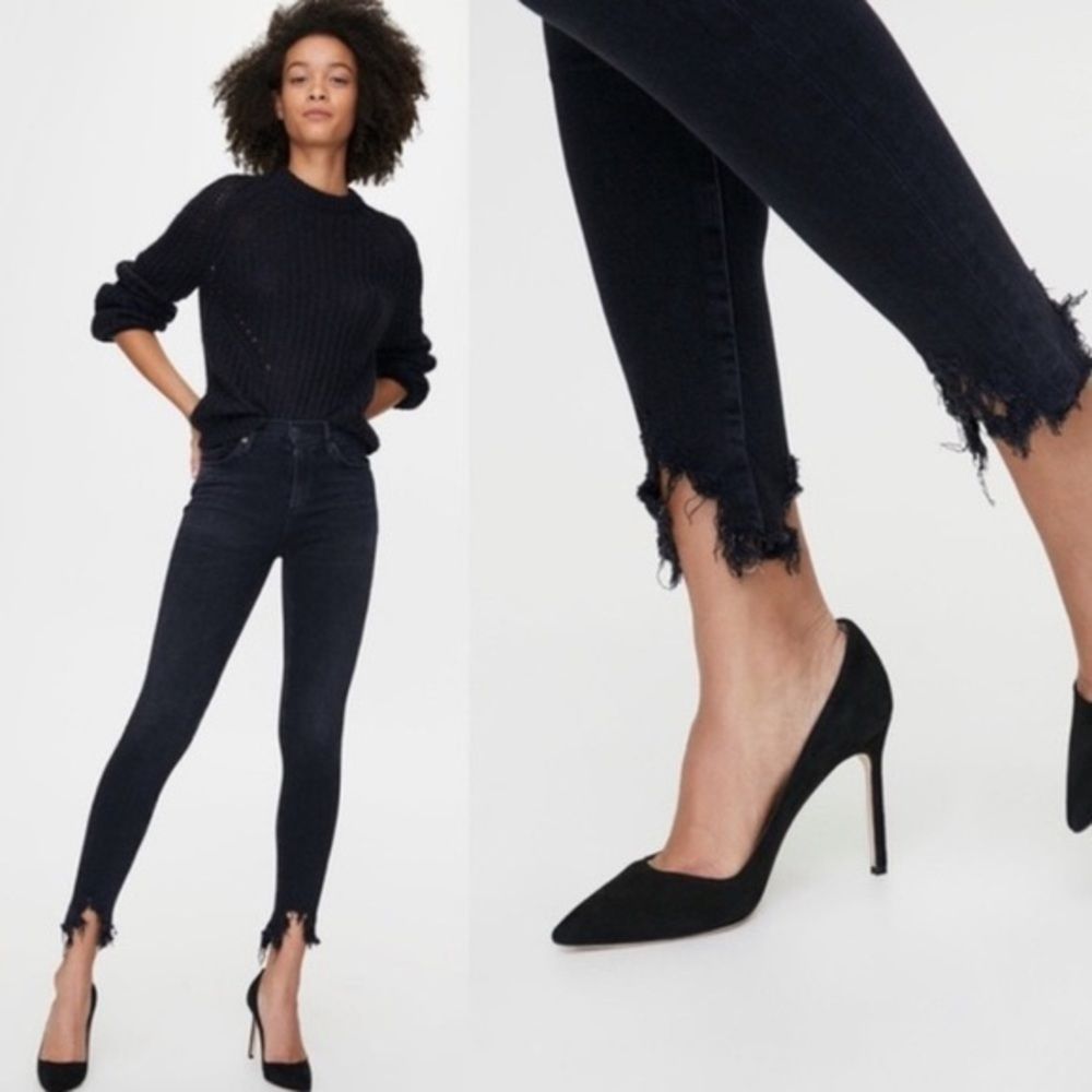Agolde Black Skinny Jeans